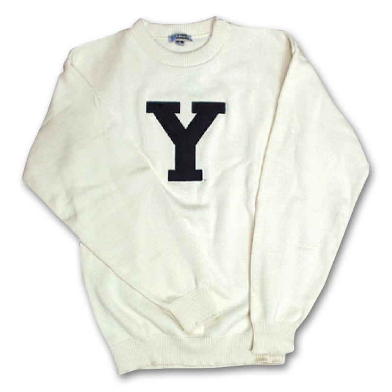 Yale sale letter sweater